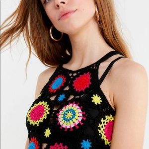 Urban outfitters crotchet dress one piece